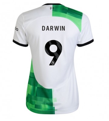 Liverpool Darwin Nunez #9 Bortedrakt Kvinner 2023-24 Kortermet